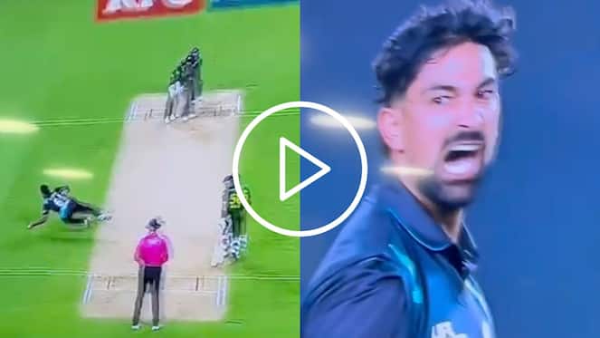 [Watch] Angry Ish Sodhi's 'Superman-Like' Reflexes Prove Deadly For Fakhar Zaman 